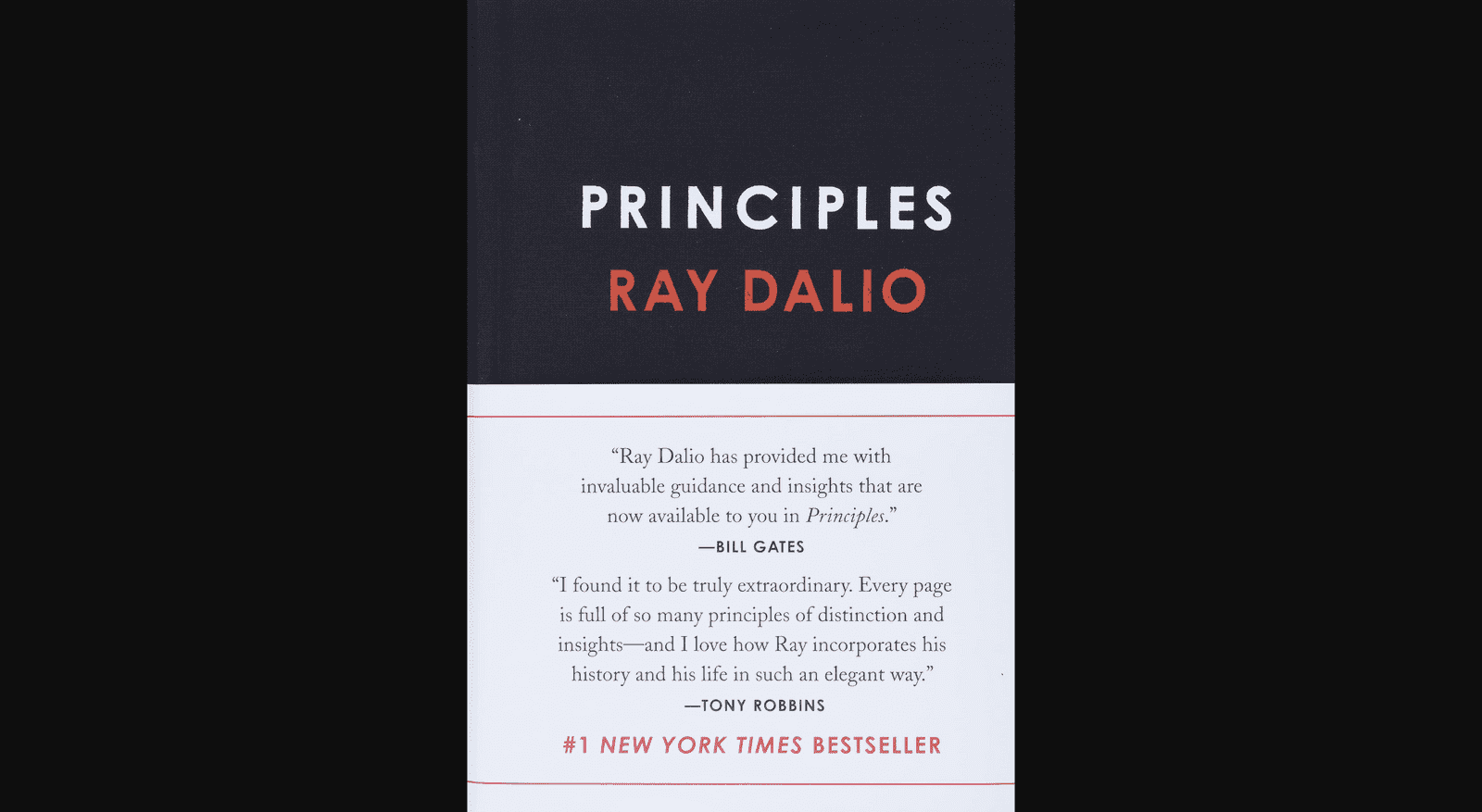 Principles by Ray Dalio